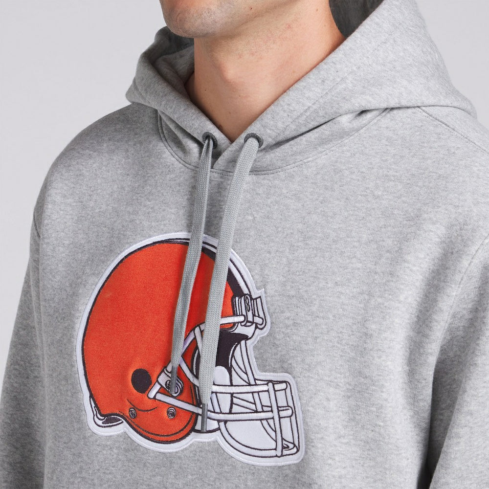 Cleveland Browns Legacy Fleece Pullover Hoodie - Heather Gray for sale