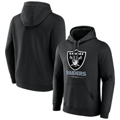 Las Vegas Raiders Team Lockup Pullover Hoodie - Black online