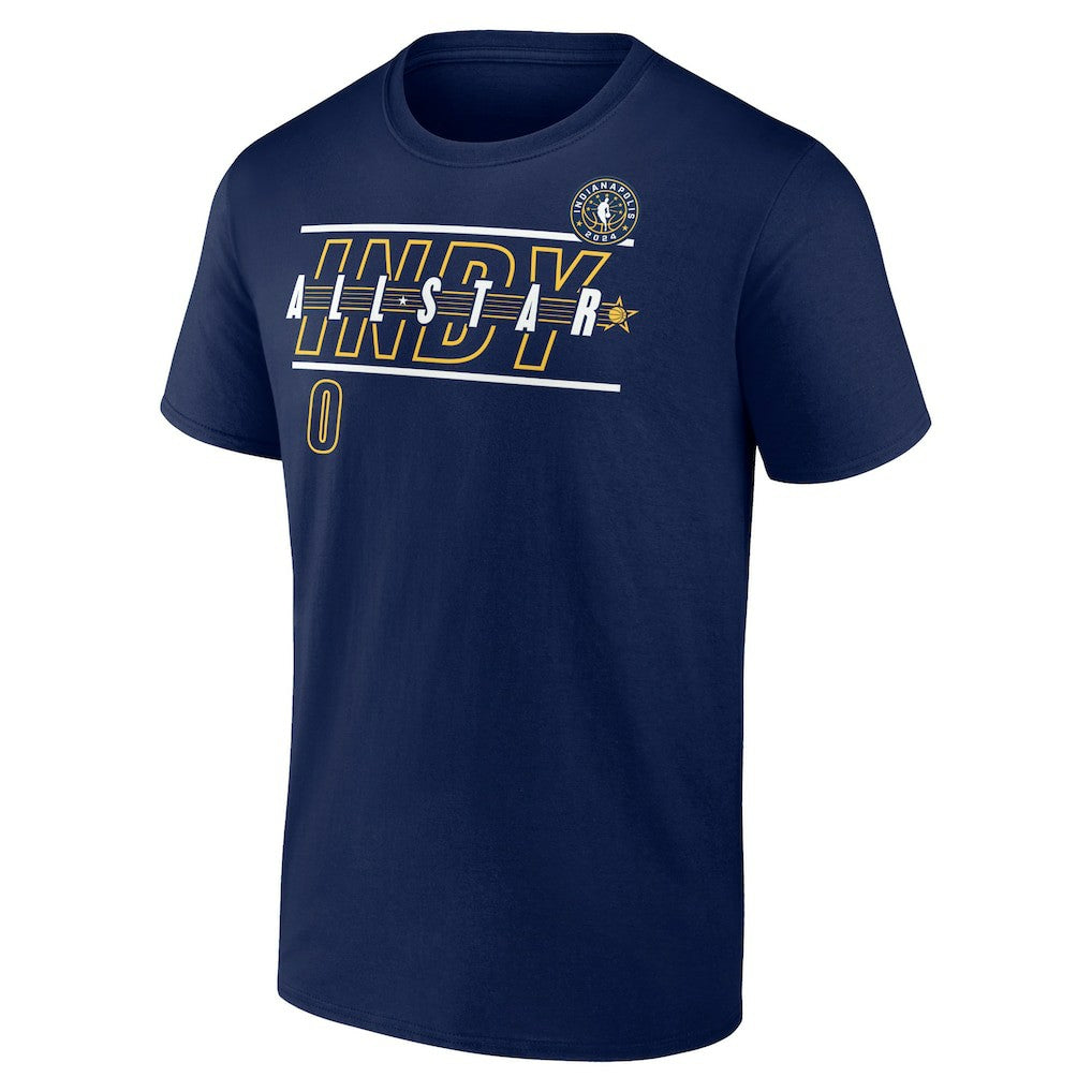 Tyrese Haliburton 2024 NBA All-Star Game Rebound Battle Name & Number T-Shirt - Navy | Fanatics on sale