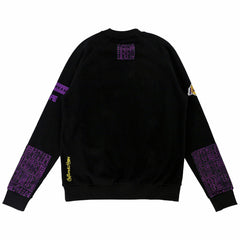 Los Angeles Lakers NBA x Two Hype Unisex Culture & Hoops Heavyweight Pullover Sweatshirt - Black cheap