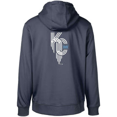 Kansas City Royals Levelwear City Connect Podium Core 2.0 Pullover Hoodie - Navy
