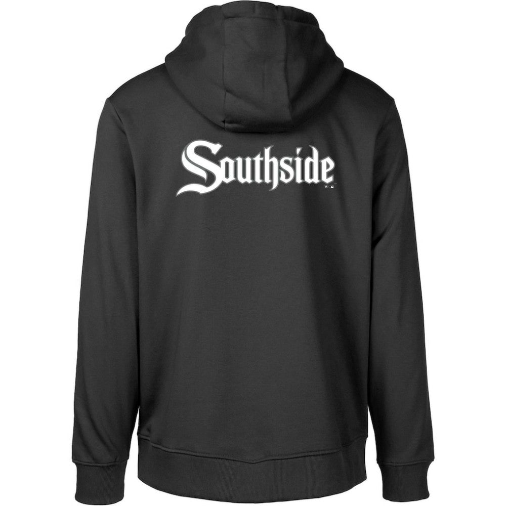 Chicago White Sox Levelwear City Connect Podium Core 2.0 Pullover Hoodie - Black