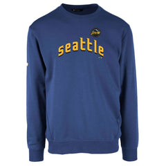 Seattle Mariners Levelwear City Connect Zane Core Logo Pullover Sweatshirt - Royal