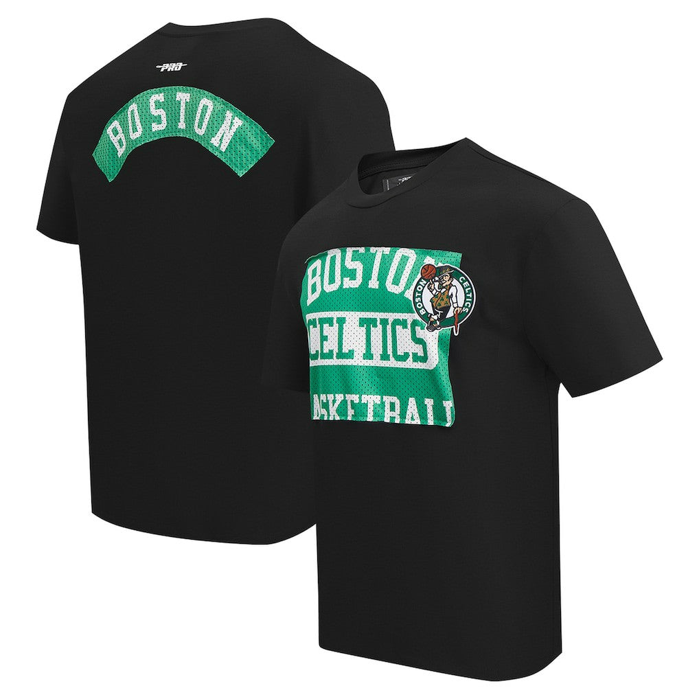 Boston Celtics Pro Standard Made To Play Drop Shoulder T-Shirt - Black for sale