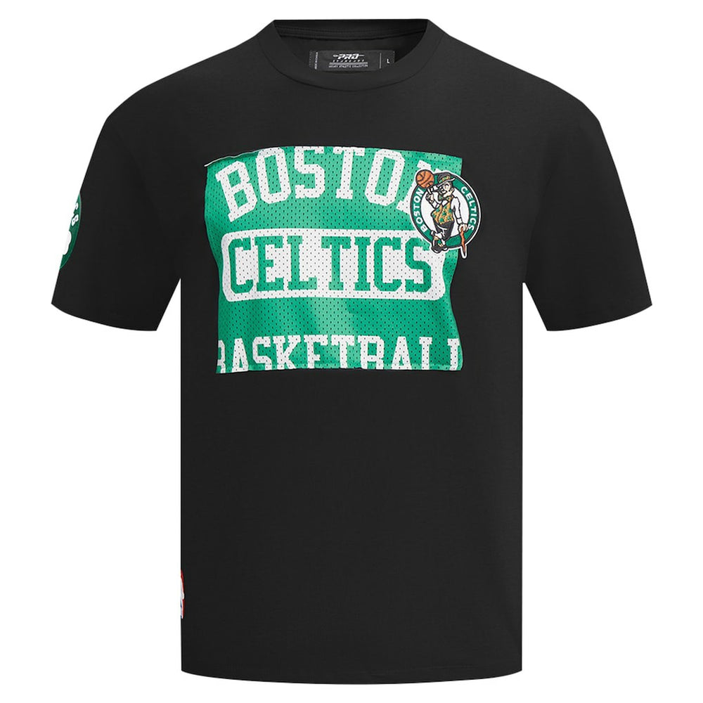 Boston Celtics Pro Standard Made To Play Drop Shoulder T-Shirt - Black for sale