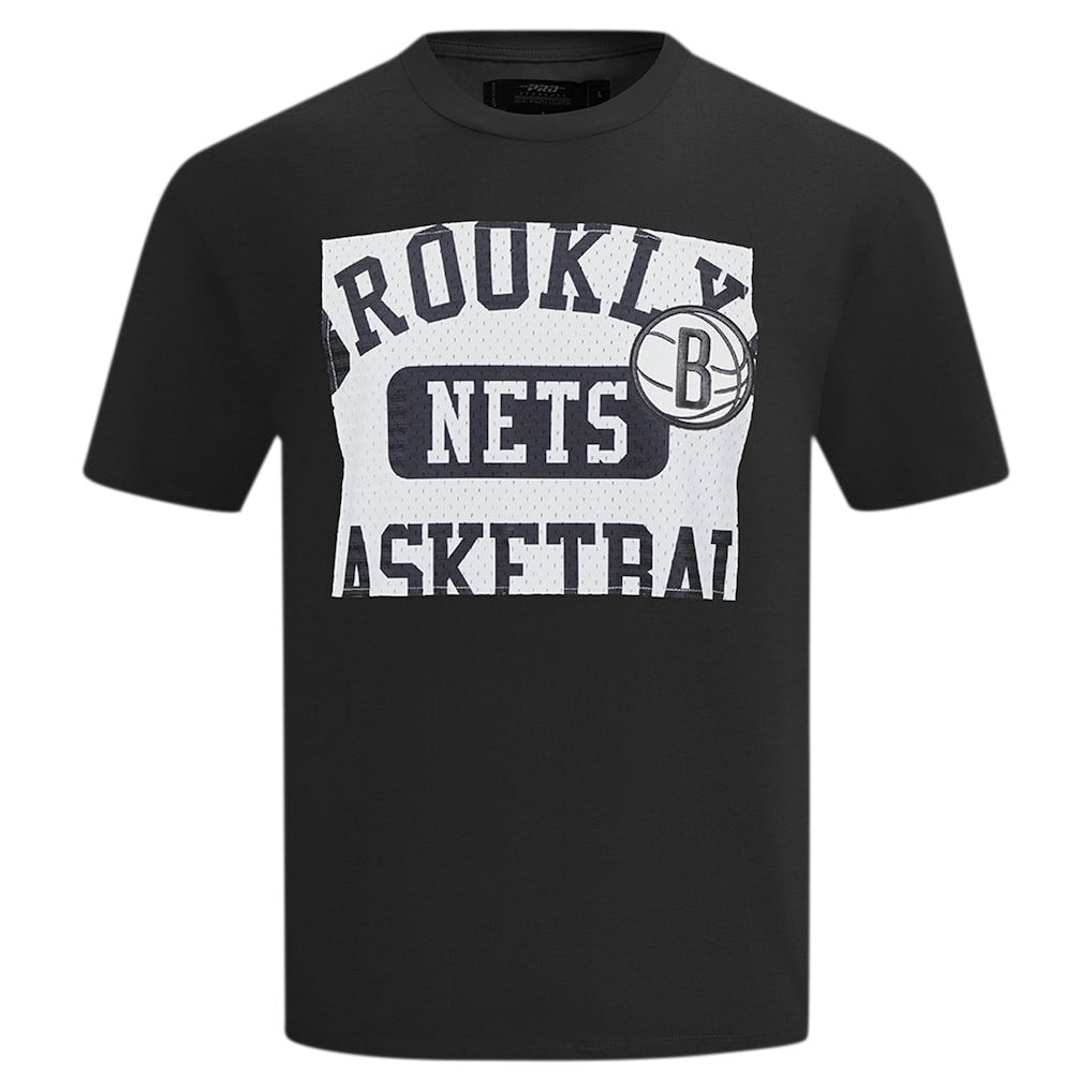 Brooklyn Nets Pro Standard Made To Play Drop Shoulder T-Shirt - Black outlet
