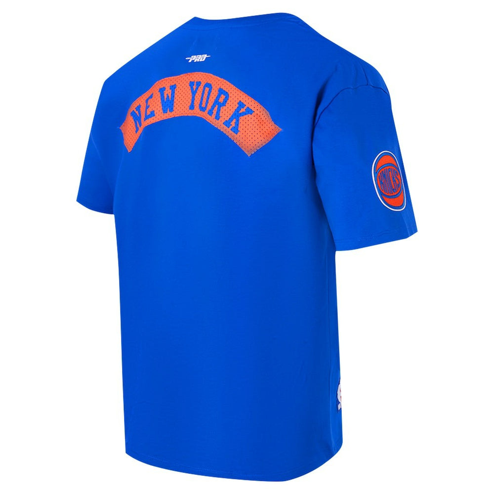 New York Knicks Pro Standard Made To Play Drop Shoulder T-Shirt - Royal outlet
