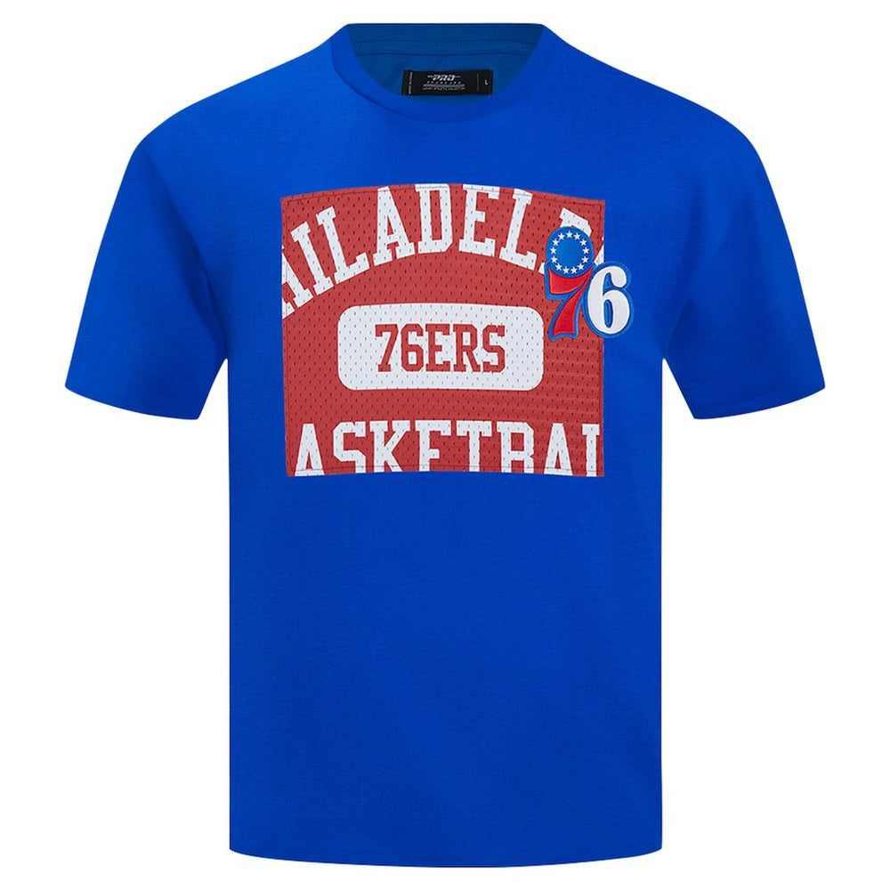 Philadelphia 76ers Pro Standard Made To Play Drop Shoulder T-Shirt - Royal outlet