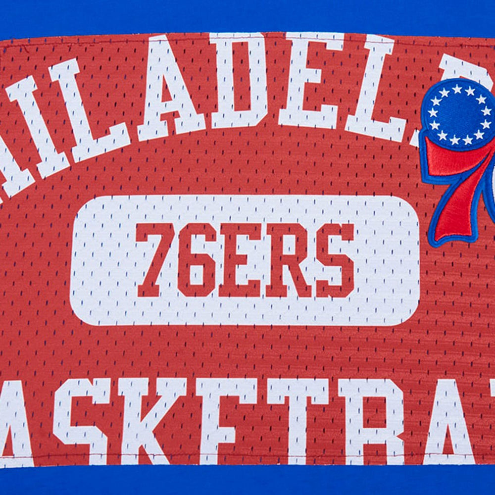 Philadelphia 76ers Pro Standard Made To Play Drop Shoulder T-Shirt - Royal outlet