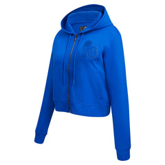 Philadelphia 76ers Pro Standard Women's Triple Tonal Full-Zip Hoodie - Royal cheap
