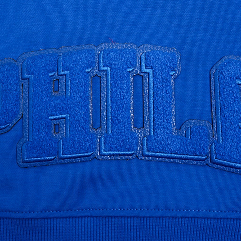 Philadelphia 76ers Pro Standard Women's Triple Tonal Full-Zip Hoodie - Royal cheap