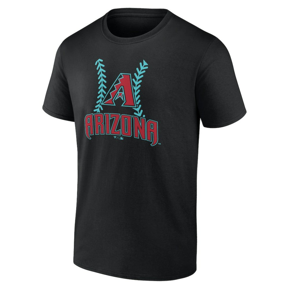 Arizona Diamondbacks Personalized Name & Number Fastball T-Shirt - Black