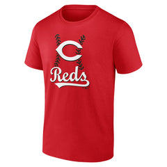 Cincinnati Reds Personalized Name & Number Fastball T-Shirt - Red