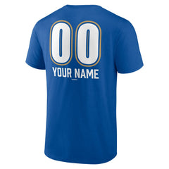 Kansas City Royals Personalized Name & Number Fastball T-Shirt - Royal