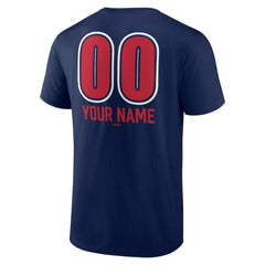 Minnesota Twins Personalized Name & Number Fastball T-Shirt - Navy