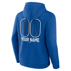 Toronto Blue Jays Personalized Name & Number Fastball Pullover Hoodie - Royal