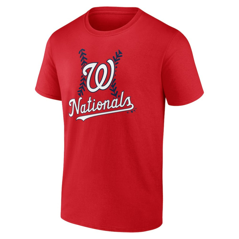 Washington Nationals Personalized Name & Number Fastball T-Shirt - Red