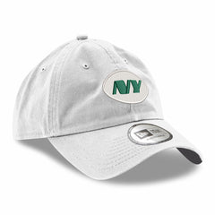 New York Jets New Era Casual Classic Adjustable Hat - White outlet