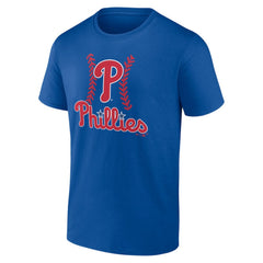 Philadelphia Phillies Personalized Name & Number Fastball T-Shirt - Royal