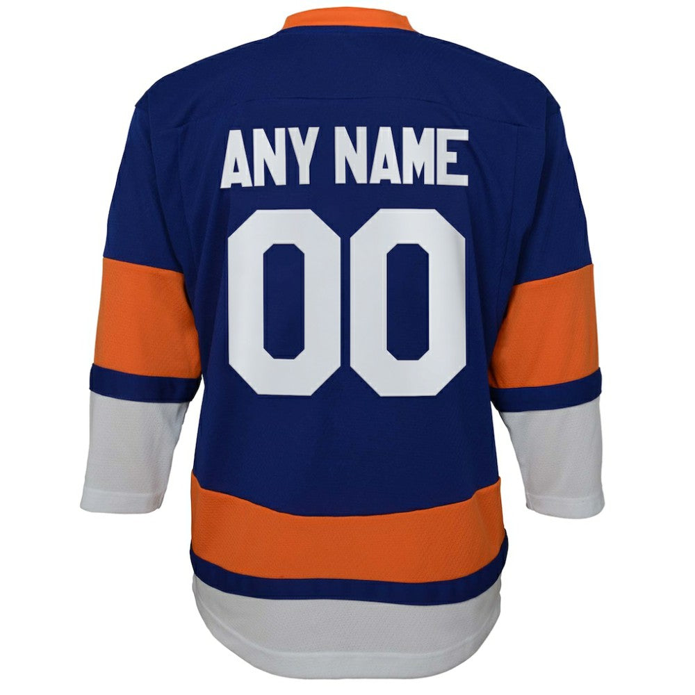New York Islanders Youth Home Replica Custom Jersey Royal