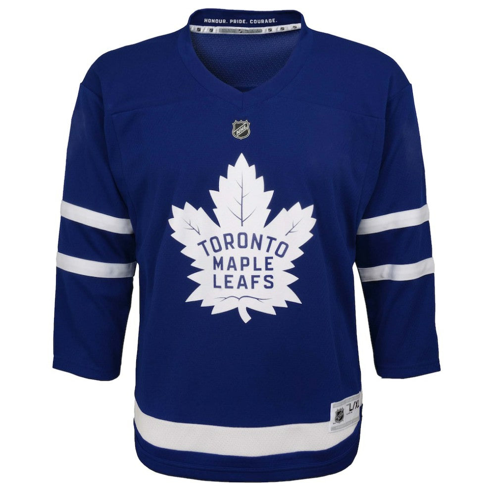 Toronto Maple Leafs Youth Home Replica Custom Jersey Blue