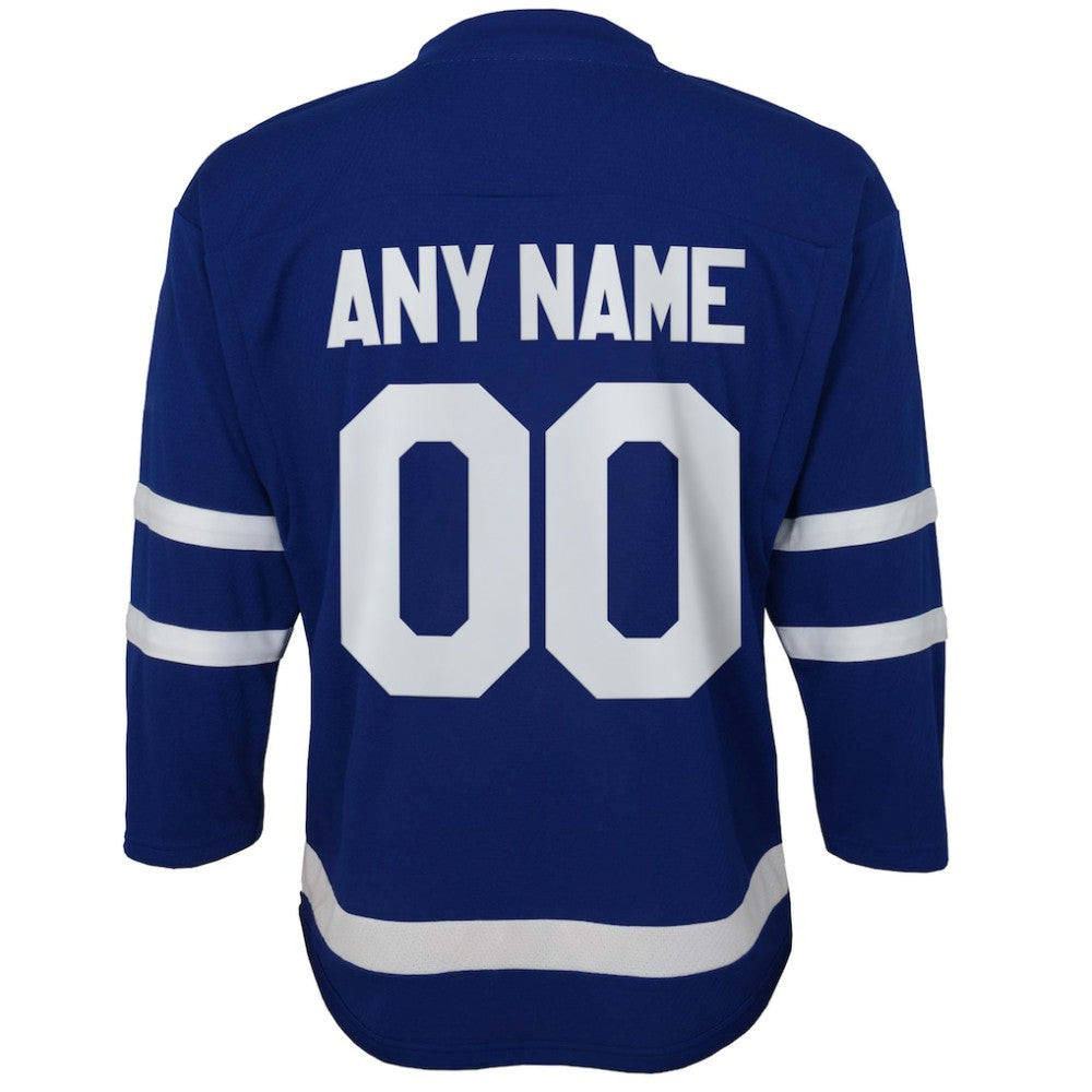 Toronto Maple Leafs Youth Home Replica Custom Jersey Blue