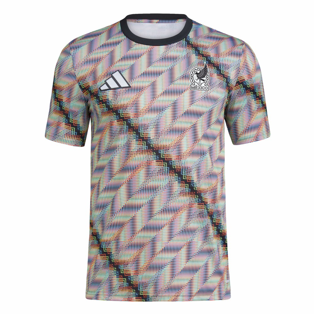 Mexico National Team 2024 Hispanic Heritage Pre-Match Top - Black | Adidas discount