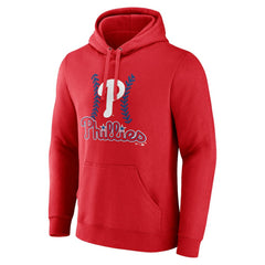 Trea Turner Philadelphia Phillies Fastball Player Name & Number Pullover Hoodie - Red