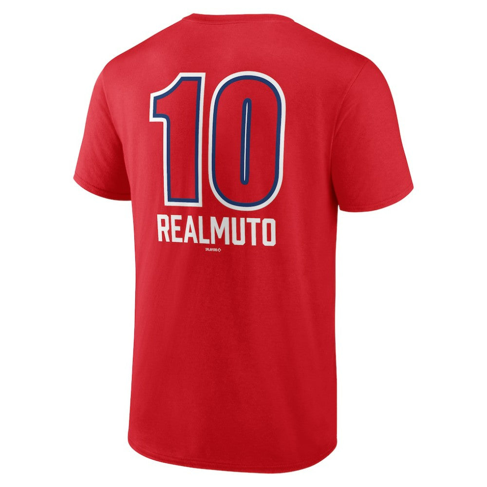 J.T. Realmuto Philadelphia Phillies Fastball Player Name & Number T-Shirt - Red