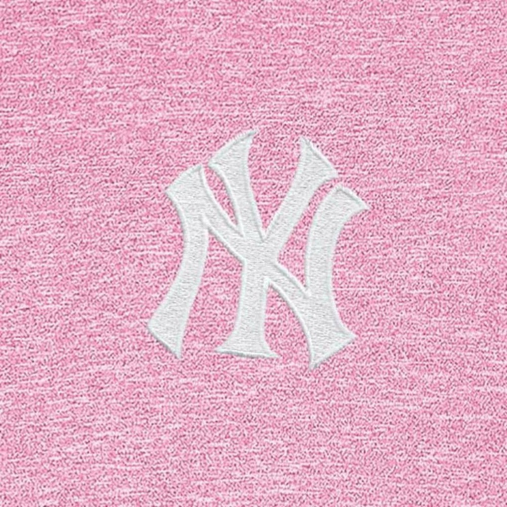 New York Yankees Antigua Hunk Quarter-Zip Top - Pink