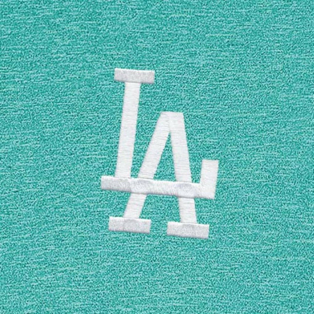 Los Angeles Dodgers Antigua Hunk Quarter-Zip Top - Heather Aqua