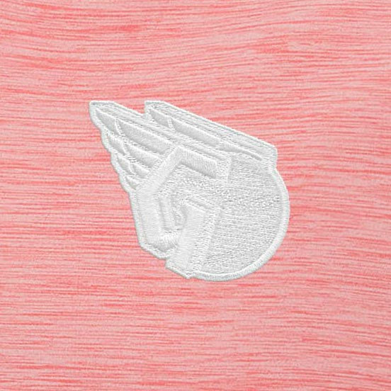 Cleveland Guardians Antigua Bright Quarter-Zip Pullover Top - Coral