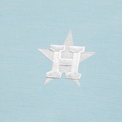 Houston Astros Antigua Bright Quarter-Zip Pullover Top - Powder Blue