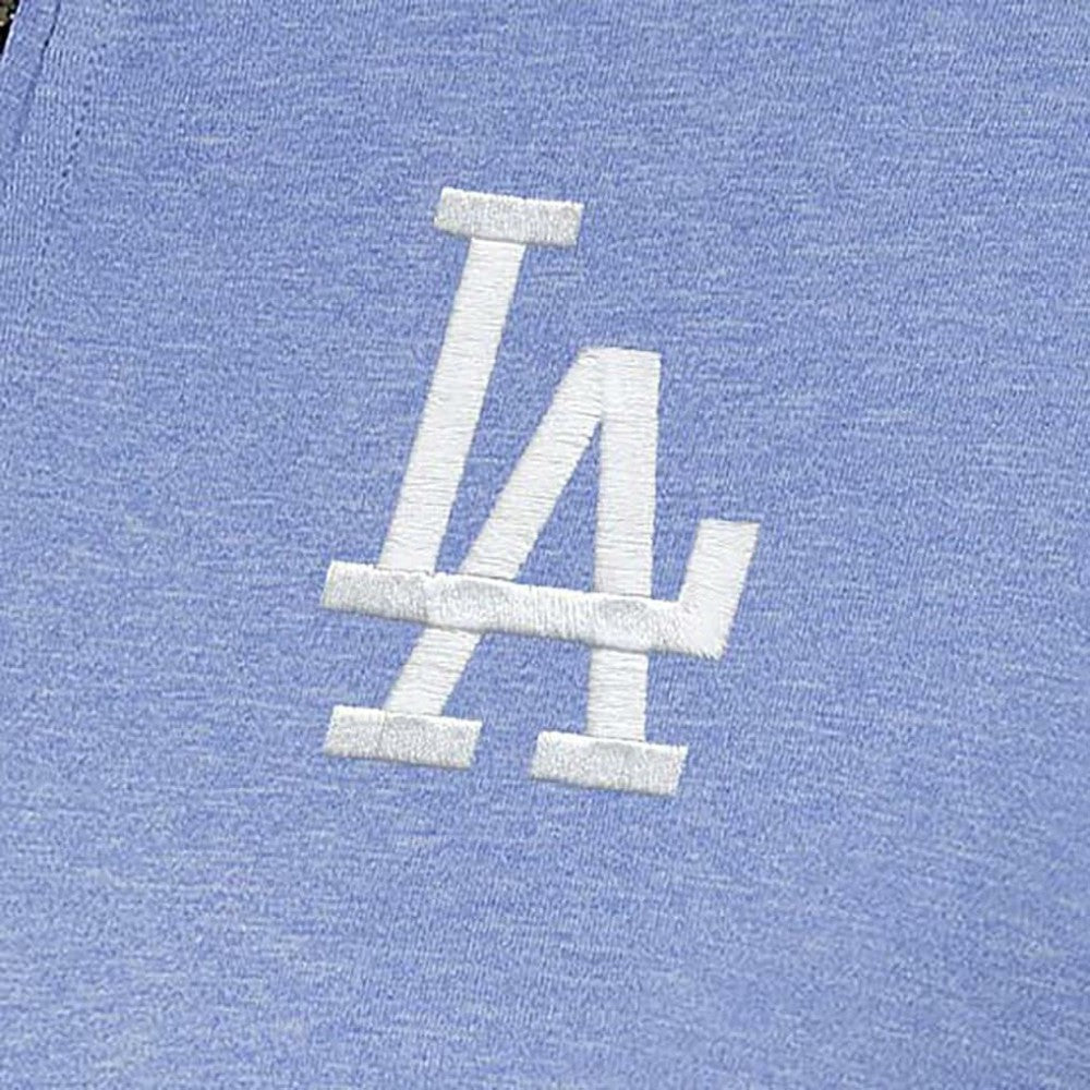 Los Angeles Dodgers Antigua Women's Mentor Quarter-Zip Pullover Top - Lavender