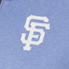 San Francisco Giants Antigua Women's Mentor Quarter-Zip Pullover Top - Lavender