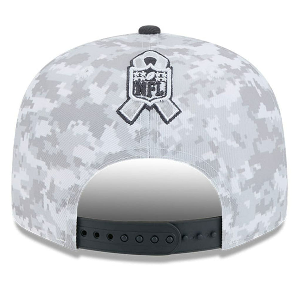Jacksonville Jaguars New Era 2024 Salute To Service 9FIFTY Snapback Hat - White/Graphite cheap