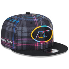 New York Jets New Era 2024 NFL Crucial Catch Plaid 9FIFTY Snapback Hat - Black outlet