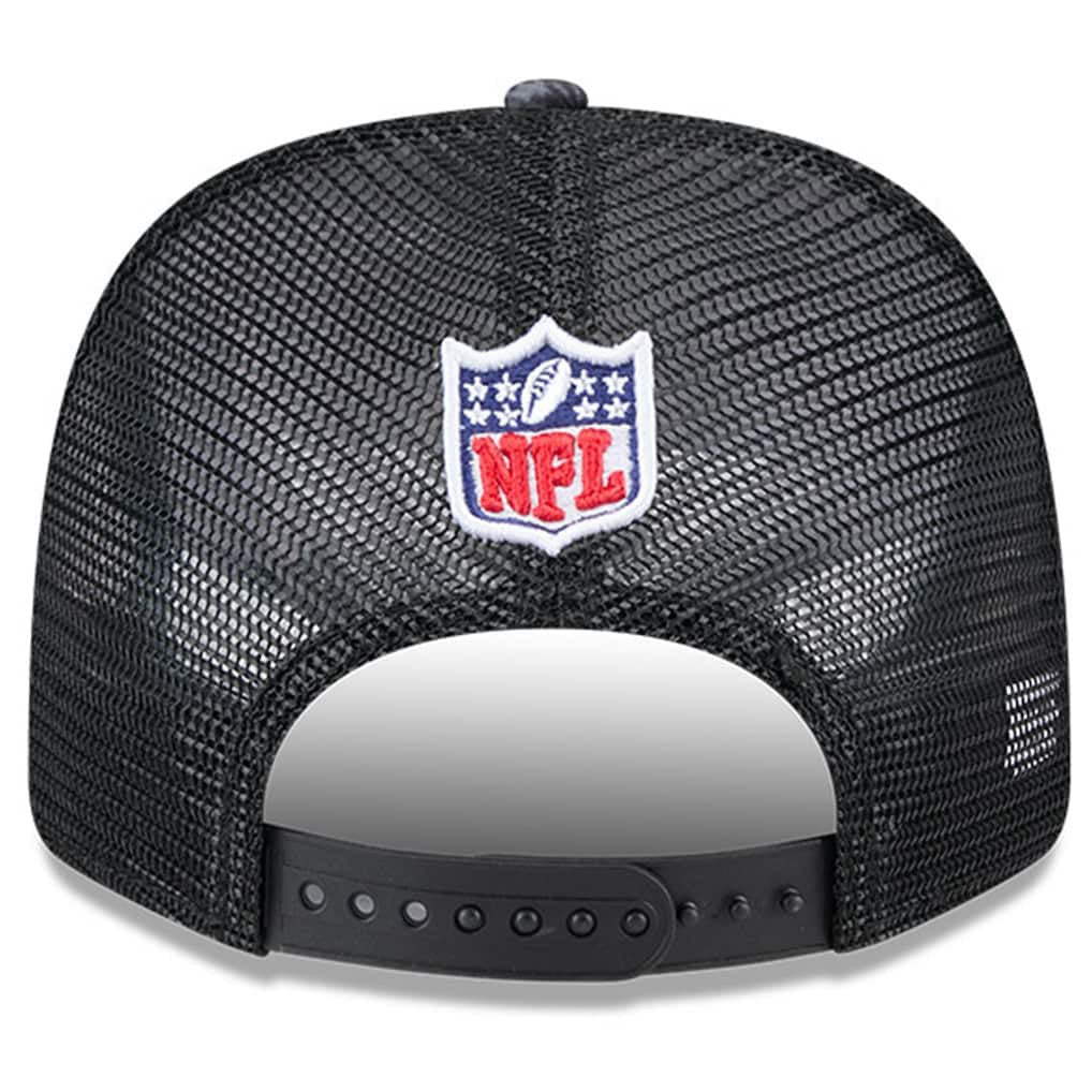 Jacksonville Jaguars New Era 2024 NFL Crucial Catch Plaid 9SEVENTY Trucker Snapback Hat - Black outlet