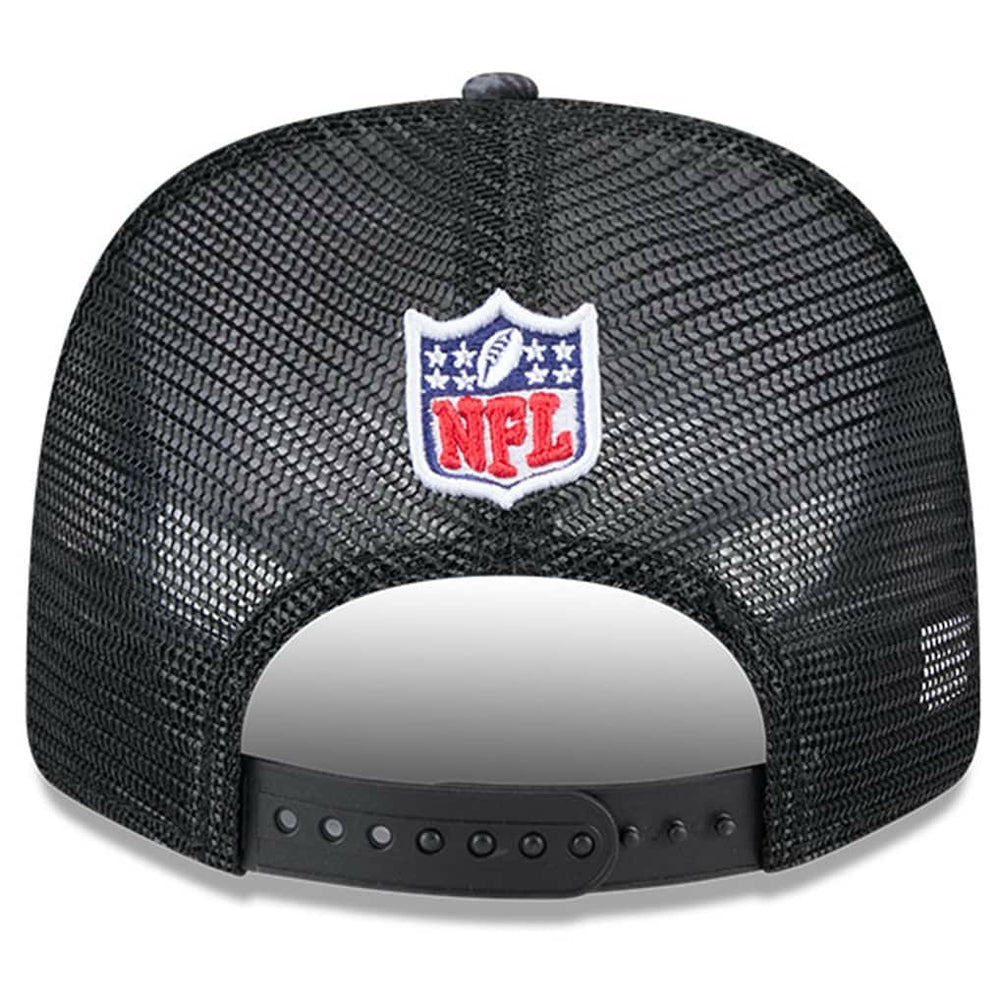 Jacksonville Jaguars New Era 2024 NFL Crucial Catch Plaid 9SEVENTY Trucker Snapback Hat - Black outlet