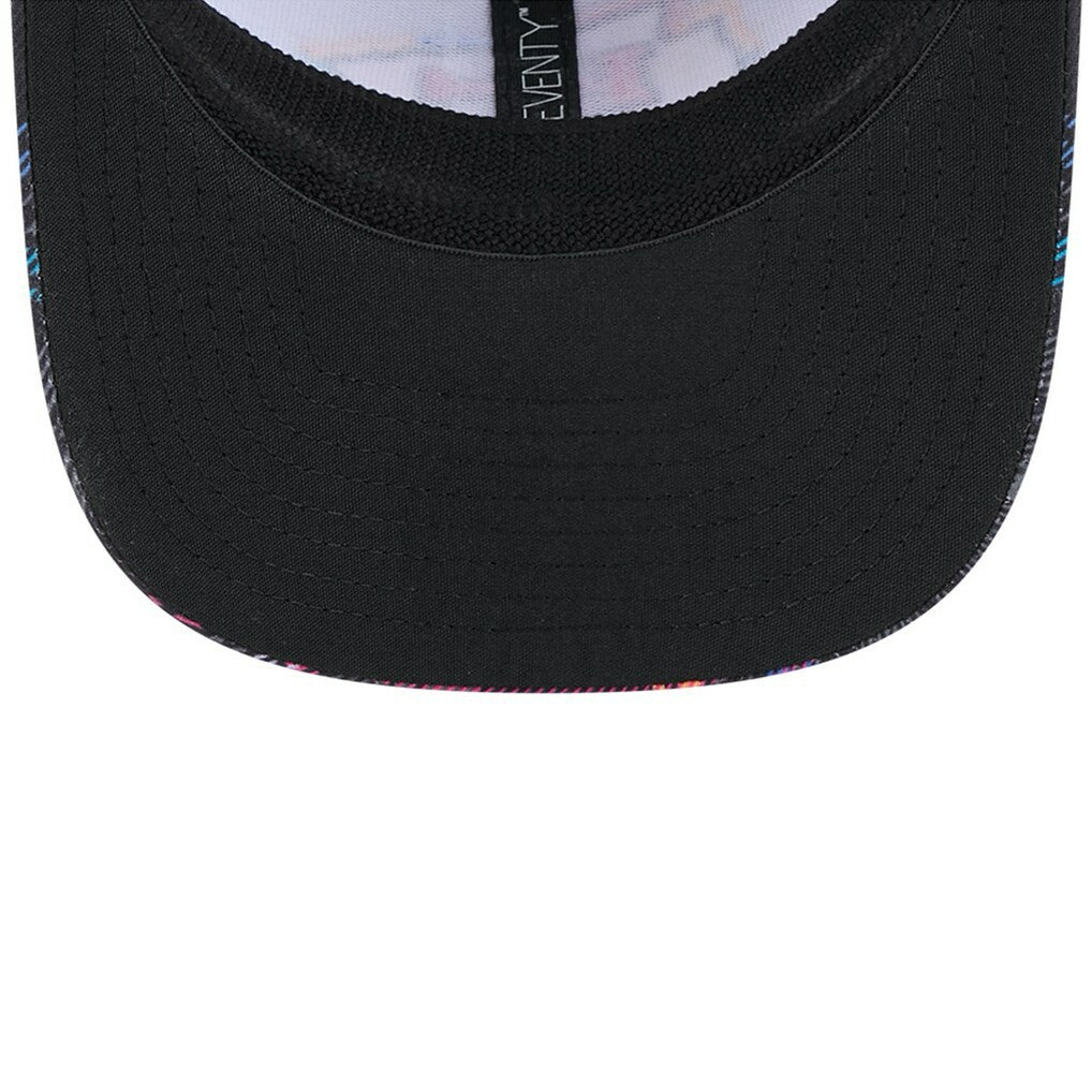 Jacksonville Jaguars New Era 2024 NFL Crucial Catch Plaid 9SEVENTY Trucker Snapback Hat - Black outlet