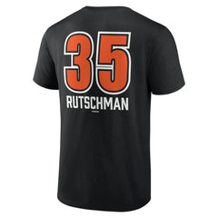 Adley Rutschman Baltimore Orioles Fastball Player Name & Number T-Shirt - Black