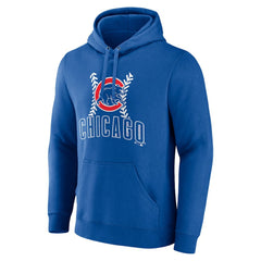 Nico Hoerner Chicago Cubs Fastball Player Name & Number Pullover Hoodie - Royal