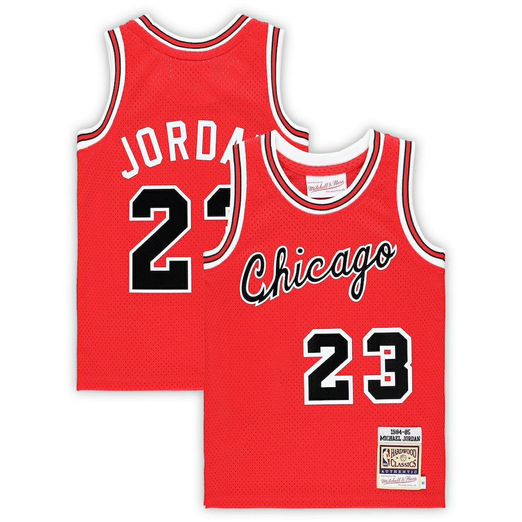 Michael Jordan Chicago Bulls Preschool Hardwood Classics 1984/85 Authentic Swingman Jersey sale - Red | Mitchell & Ness outlet