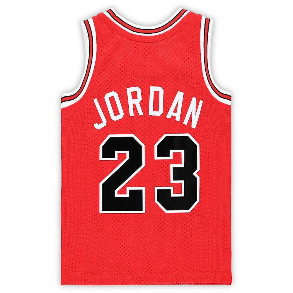 Michael Jordan Chicago Bulls Preschool Hardwood Classics 1984/85 Authentic Swingman Jersey sale - Red | Mitchell & Ness outlet