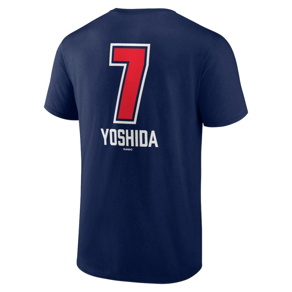 Masataka Yoshida Boston Red Sox Fastball Player Name & Number T-Shirt - Navy