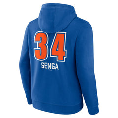 Kodai Senga New York Mets Fastball Player Name & Number Pullover Hoodie - Royal