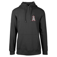 Los Angeles Angels Levelwear Podium Vintage Pullover Hoodie - Black