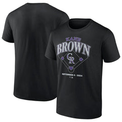 Kane Brown x Colorado Rockies T-Shirt - Black
