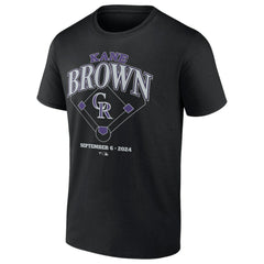 Kane Brown x Colorado Rockies T-Shirt - Black