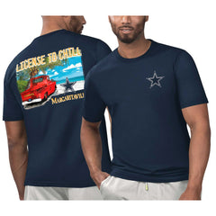 Dallas Cowboys Margaritaville Licensed to Chill T-Shirt - Navy cheap